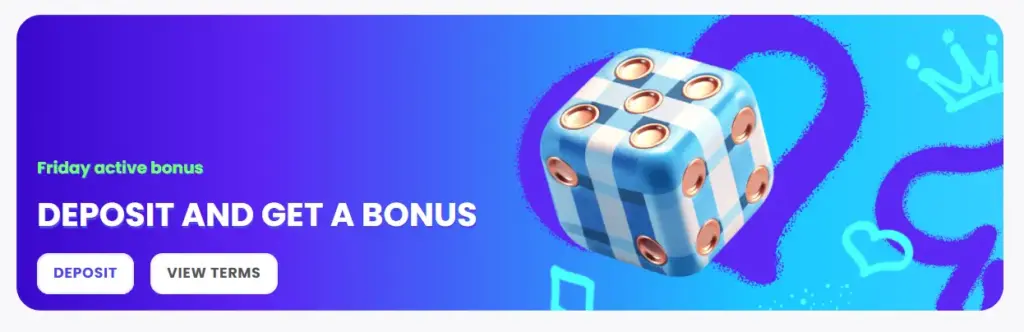 Friday Active QueenWin Bonus